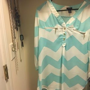 Chevron blouse